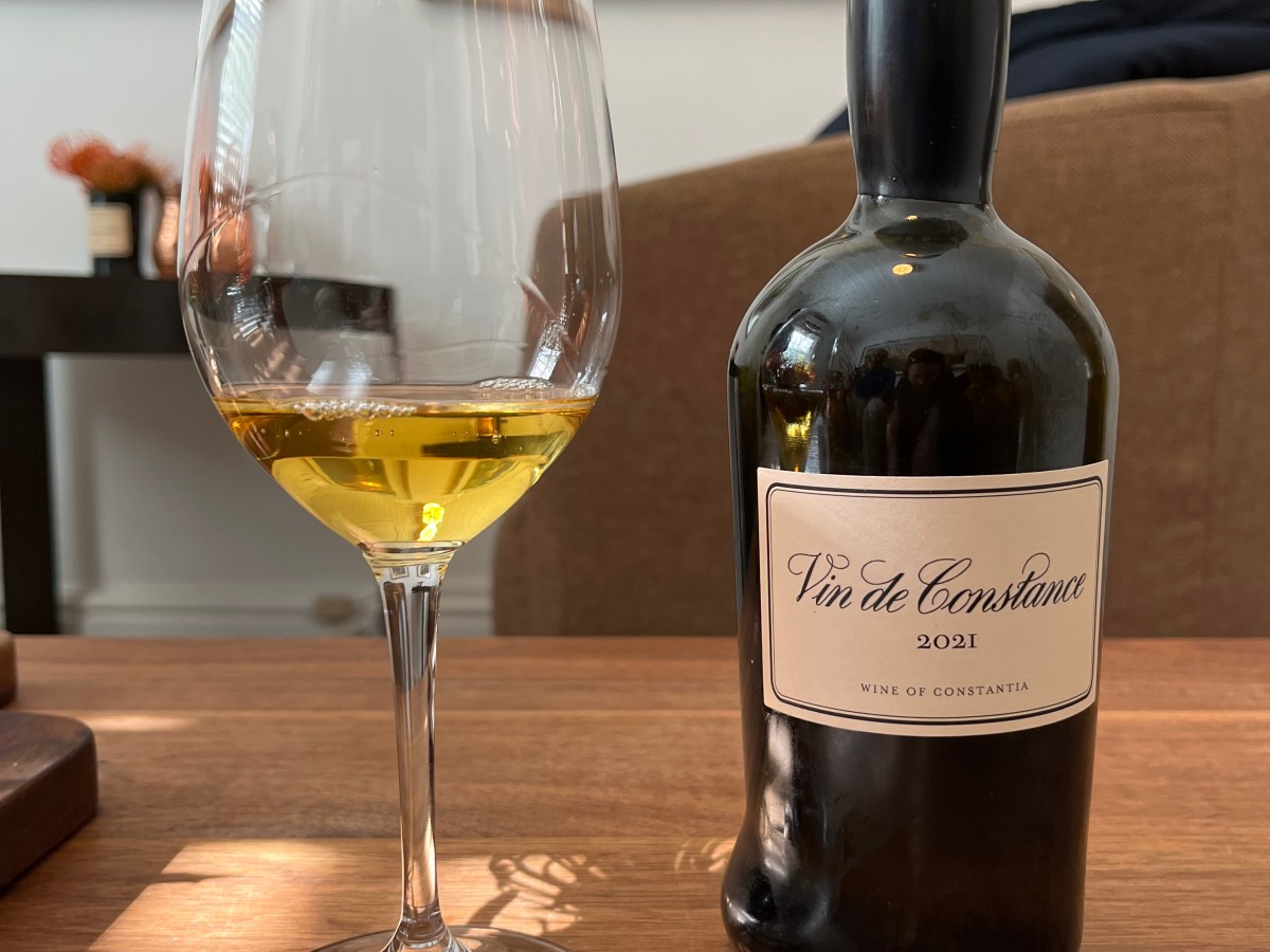 Janvier 26: Klein Constantia et son Vin de Constance
