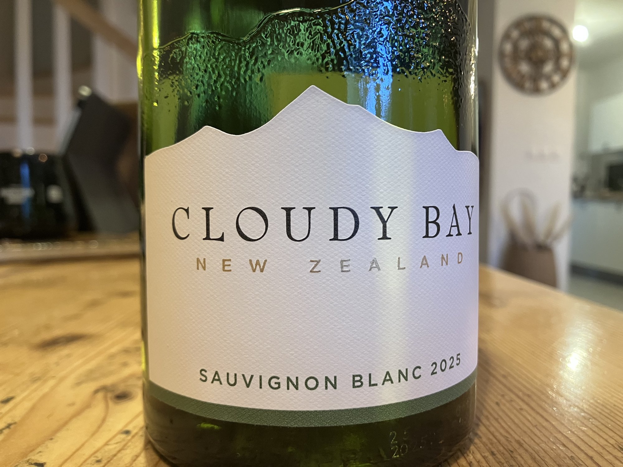Étiquette du Cloudy Bay Sauvignon Blanc 2025, Marlborough